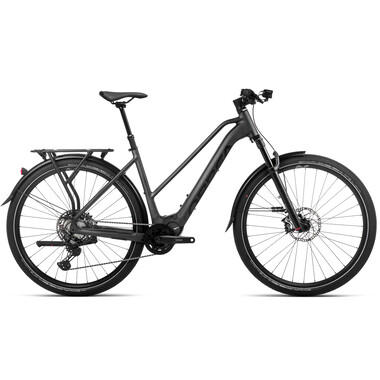ORBEA KEMEN MID 10 TRAPEZ Electric Trekking Bike Black 2023 0